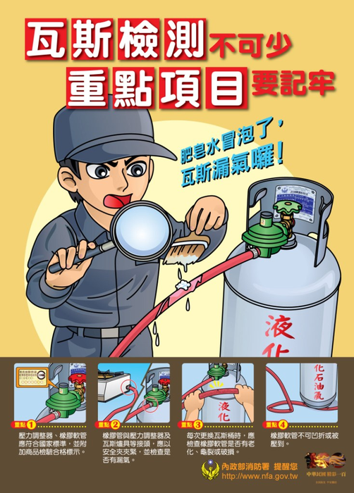 選用合格瓦斯桶、拒絕危險進家中圖片